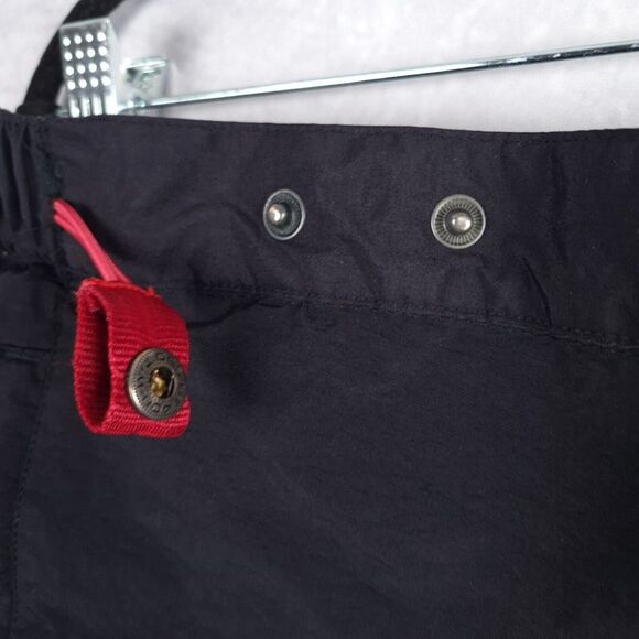 Vintage Spalding Nylon Pants Mens XL Black Cargo Relaxed Basketball Streetwear - Picture 4 of 16